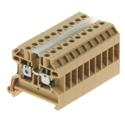 C012836.010A - BORNE TORNILLO 4MM BEIGE  (SAK)