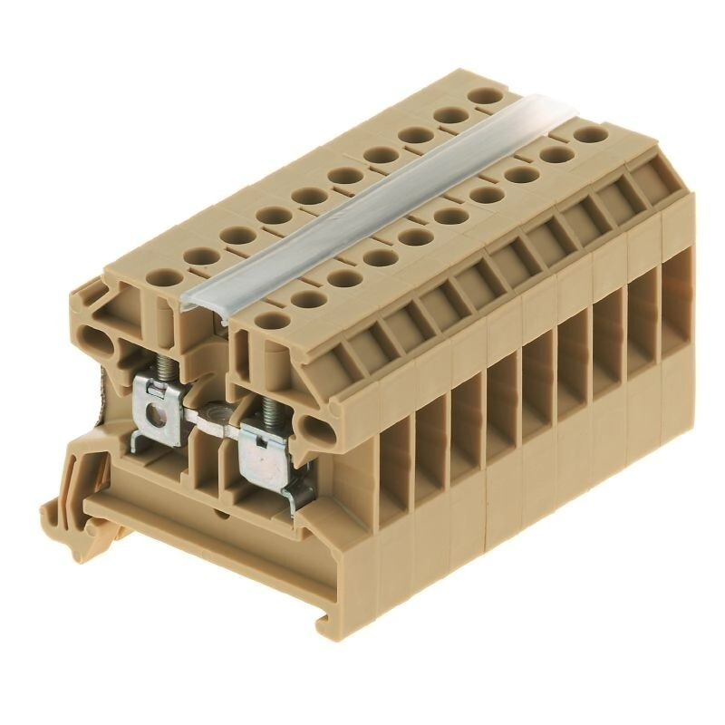 C012836.010A - BORNE TORNILLO 4MM BEIGE  (SAK)