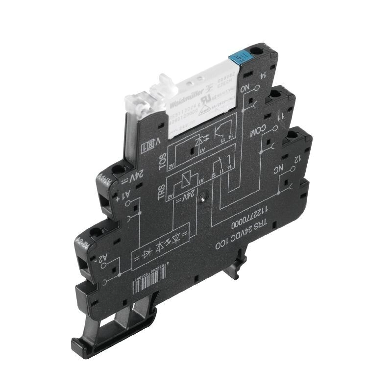 112277- BORNE RELE 1 INV 24 VDC 6A (TRS 24VDC 1CO)