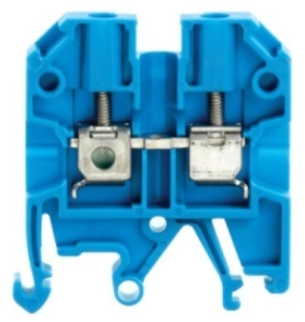 C902516.610A- BORNE DE PASO SAK 6MM EN PA AZUL EX