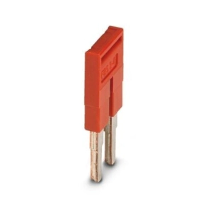 3030336/FBS 2-6  PUENTE ENCHUFABLE 2 POLOS ROJO 6MM