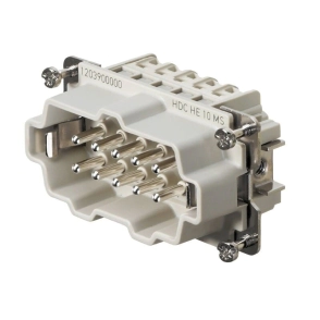 1203900000-  NUCLEO MACHO DE 10 POLOS (HDC-HE-10-MS)