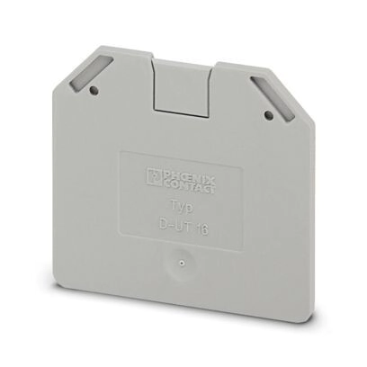 3047206/D-UT 16- TAPA FINAL P/ BORNE UT16mm