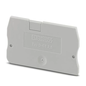 3030417/D-ST 2,5 TAPA BORNE RESORTE 2,5mm  GRIS