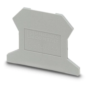 3001022/D-UK  2,5 TAPA BORNE 2,5 GRIS