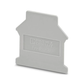 3006027/D-UK 16 TAPA BORNE 16mm GRIS