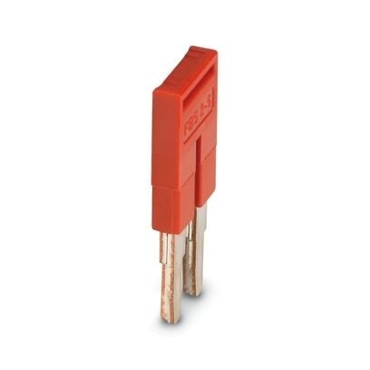 3030161/FBS 2-5 PUENTE BORNE RESORTE 2,5mm 2P ROJO