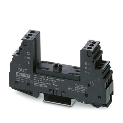 2856113/PT 1X2-BE  BASE PARA PT3 (Protector sobretension)