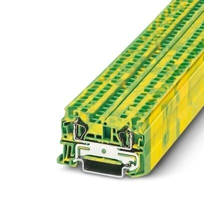 3031380/ST 4-PE BORNE CONEX.RESORTE 4MM2 TIERRA